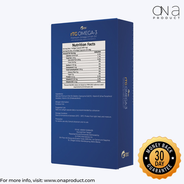High Absorption RTG Omega-3 Fish Oil Twinpack – Heart, Brain & Joint Health Support